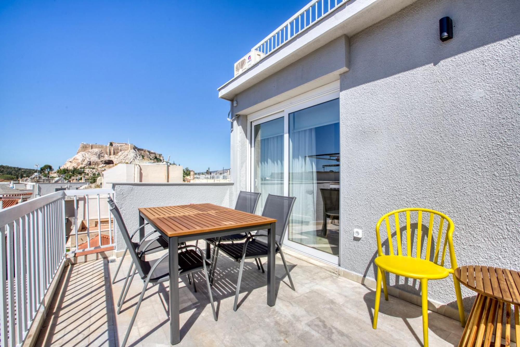 Avgi - Premium Acropolis View - Family Bedroom Athene Buitenkant foto